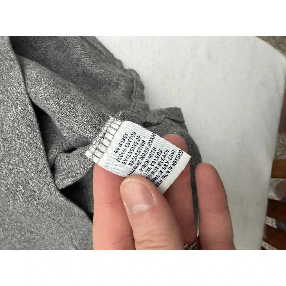 Polo Ralph Lauren Polo Shirt Mens Sz XL Gray  Black Pony Golf 100% Cotton Collar